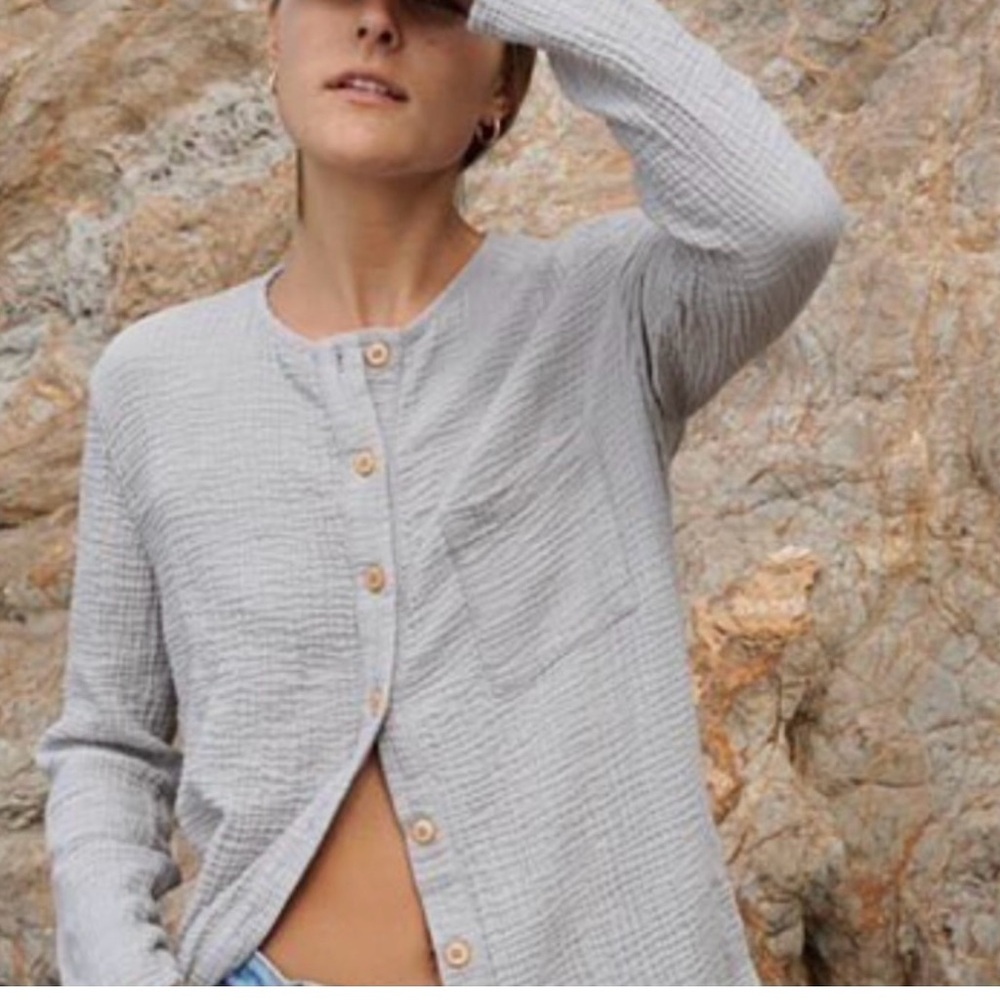 Sister Katie Sally shirt in grey